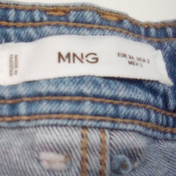 Mango Catherine Light Blue Flare Jeans Size 2 - Picture 11 of 12